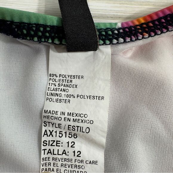 ALEX MARIE FLORAL TUMMY CONTROL SLIMMING BIKINI BOTTOM 12 - Picture 4 of 7